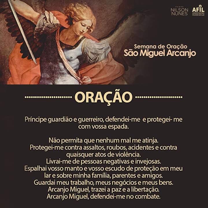 Novena de SÃ£o Miguel Arcanjo 